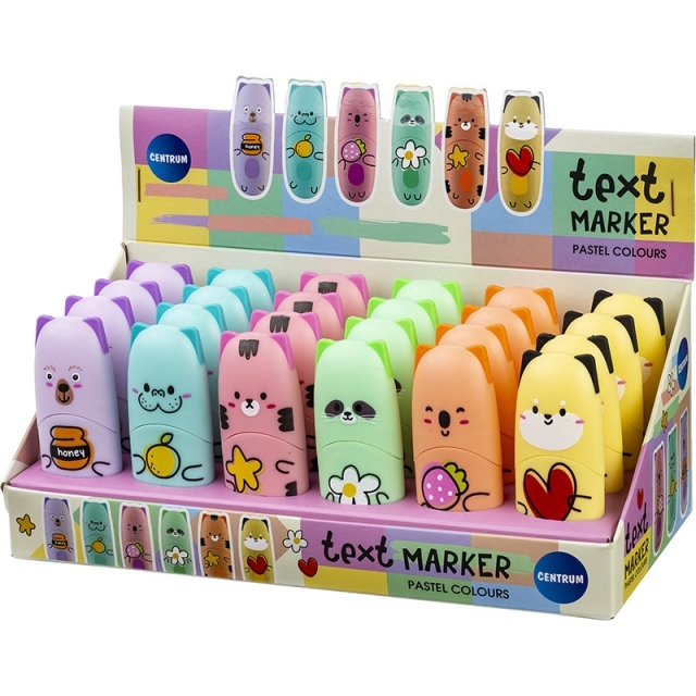 Text marker, evidentiator MINI PISICUTE PASTEL